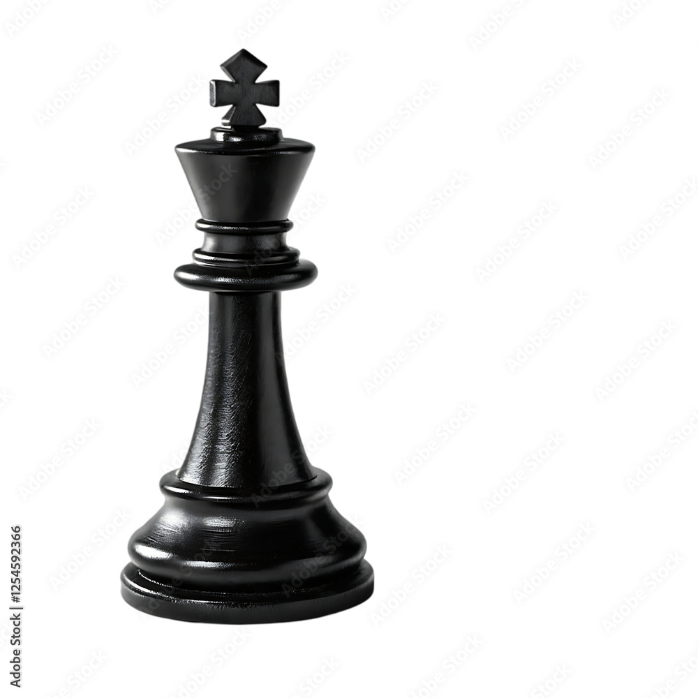 Black chess queen illustration isolated on white. Black chess queen illustration isolated on white.