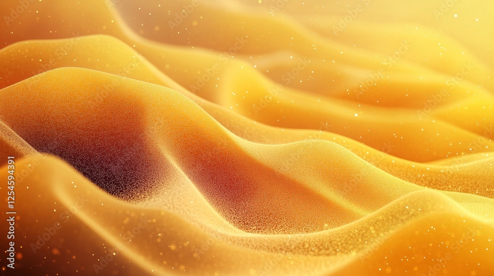 Obraz premium Soft Yellow Gradient with a Grainy Texture, Generative AI
