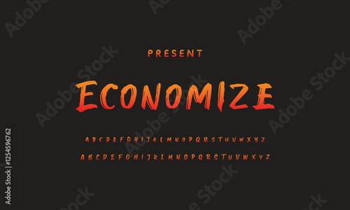 Colourful Graffiti Font, this font can be used for logos and it looks perfect for short phrases and taglines