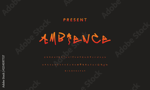 Colourful Graffiti Font, this font can be used for logos and it looks perfect for short phrases and taglines