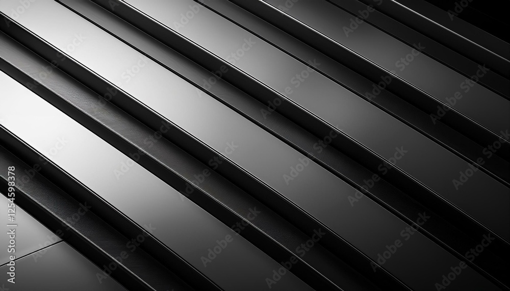 Obraz premium モノクロームのシックなメッシュグラデーション背景 | モダン・洗練されたデザイン
