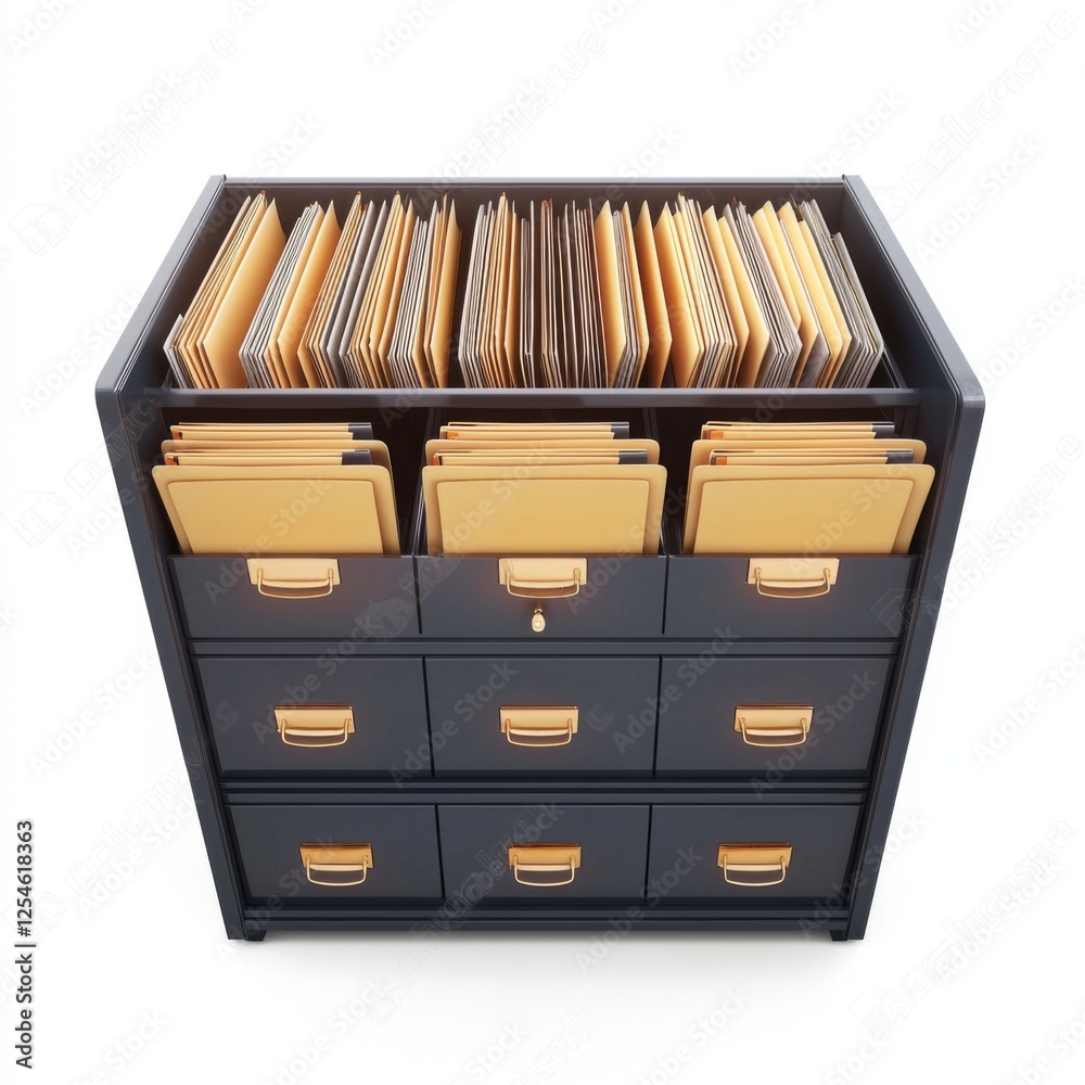 Organized Wooden Filing Cabinet with Multiple Drawers and Document Folders for Office Storage Solutions Organized Wooden Filing Cabinet with Multiple Drawers and Document Folders for Office Storage Solutions