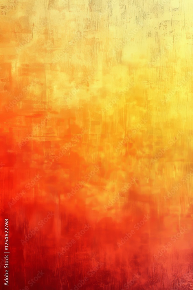 Orange and Yellow Gradient with a Grainy Texture, Generative AI Orange and Yellow Gradient with a Grainy Texture, Generative AI