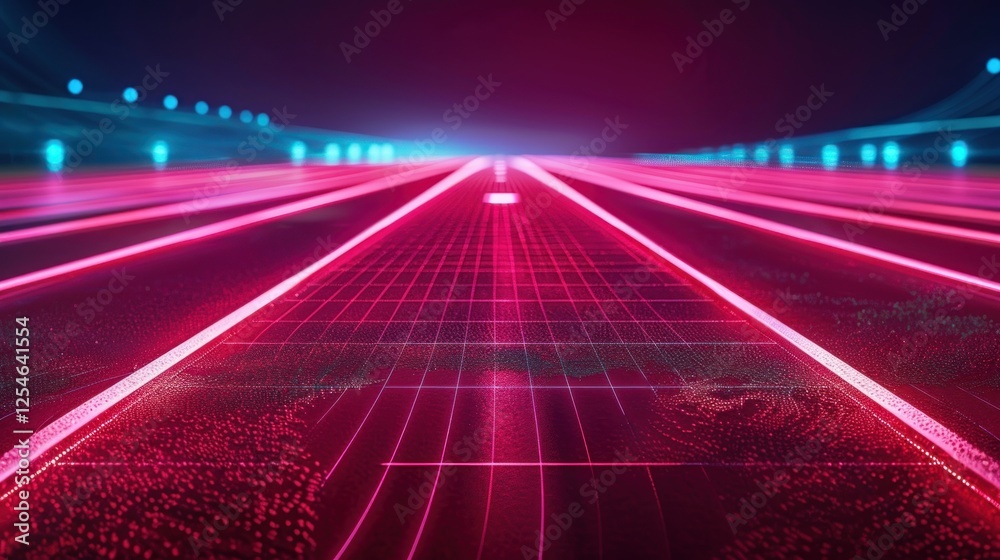 Fototapeta premium Digital Highway