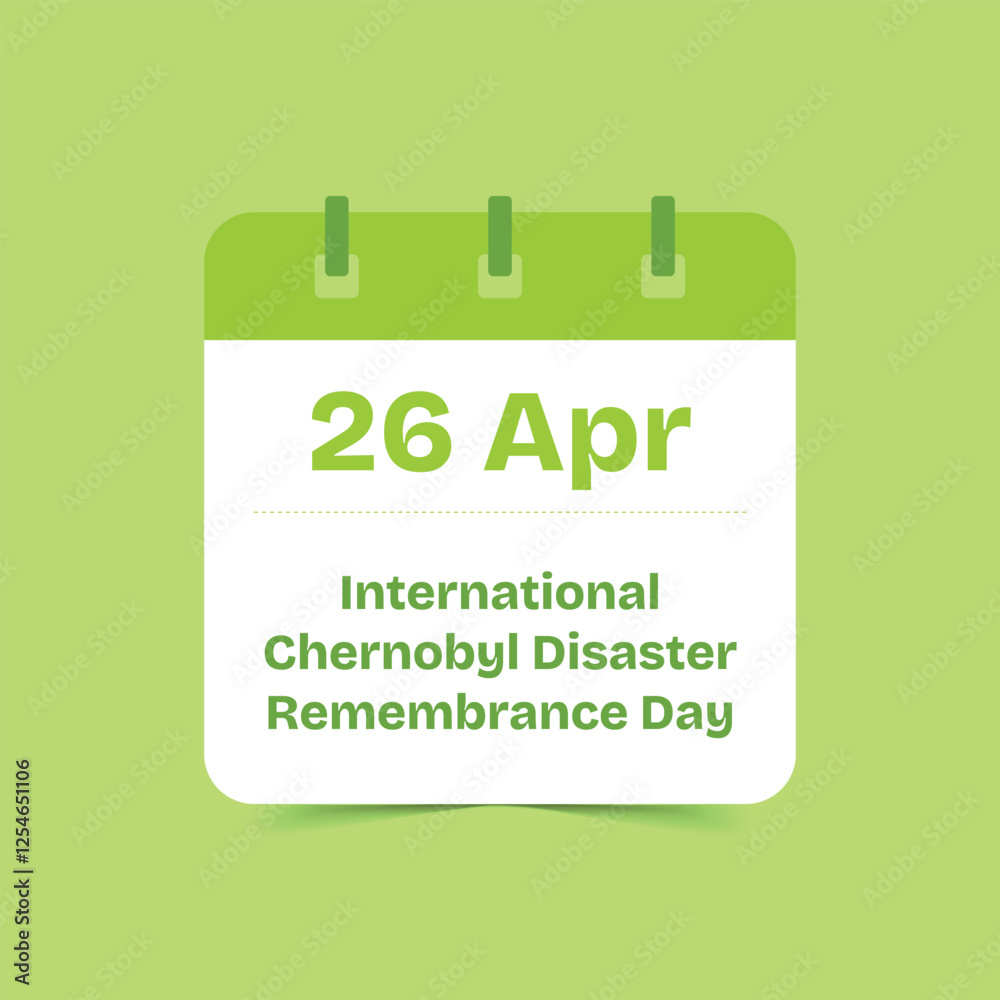 Fototapeta premium Chernobyl Remembrance Day: Honoring Resilience and Environmental Awareness