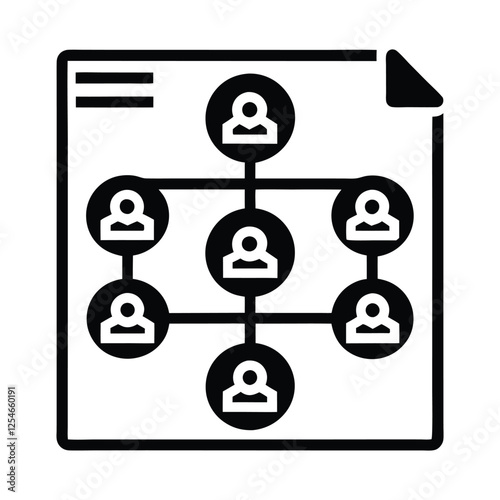 Professional Business Networking Icon Collection
