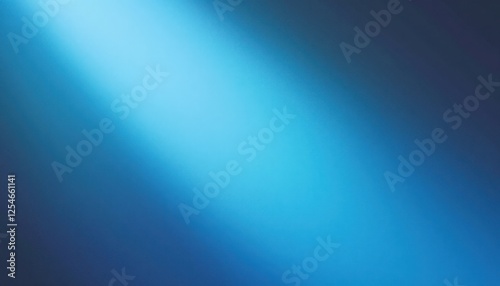 Abstract blue gradient light and shadow on dark background design