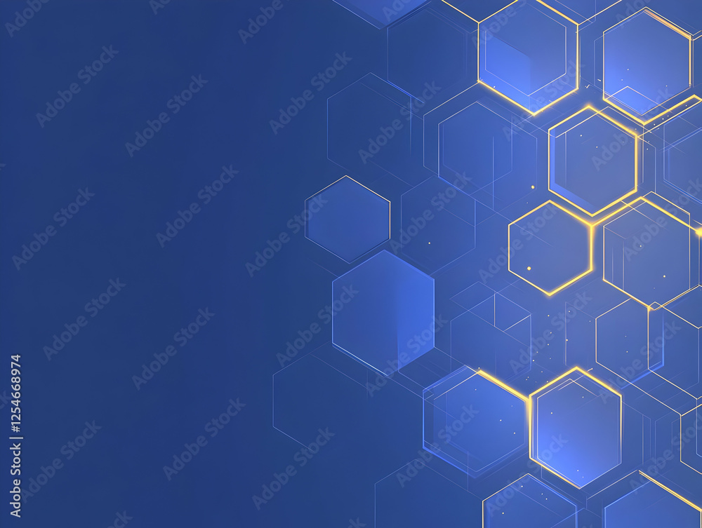 Abstract Hexagon Background Illustration Abstract Hexagon Background Illustration