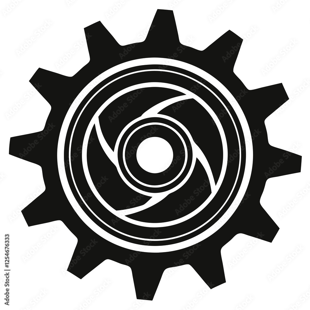 gear symbol vector illustration gear symbol vector illustration