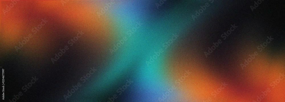 Beautiful color gradient background with noise. Abstract pastel holographic blurred grainy gradient banner background texture Colorful digital grain soft noise effect Nostalgia, vintage, retro