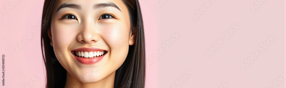 beauty girl banner skincare and cosmetic product beauty girl banner skincare and cosmetic product