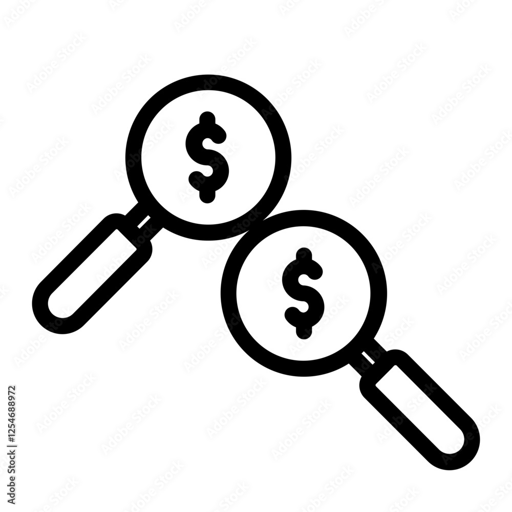 Finance Line icon Finance Line icon