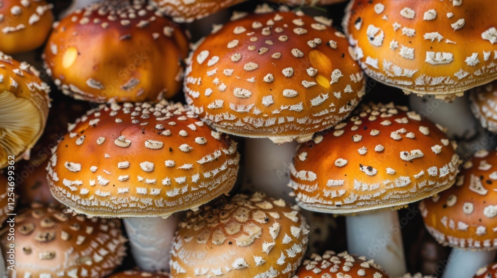Obraz premium Mushroom photographed on a minimal background, amazing mushroom form. Background still, mushroom dramatic.