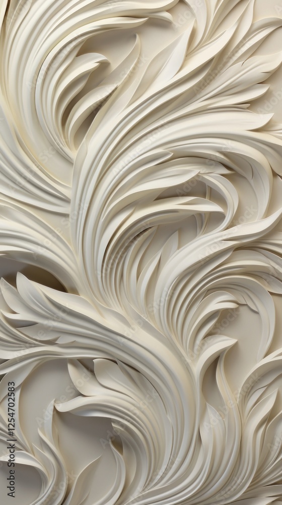 Renaissance arts bas relief small pattern oil paint white backgrounds creativity.