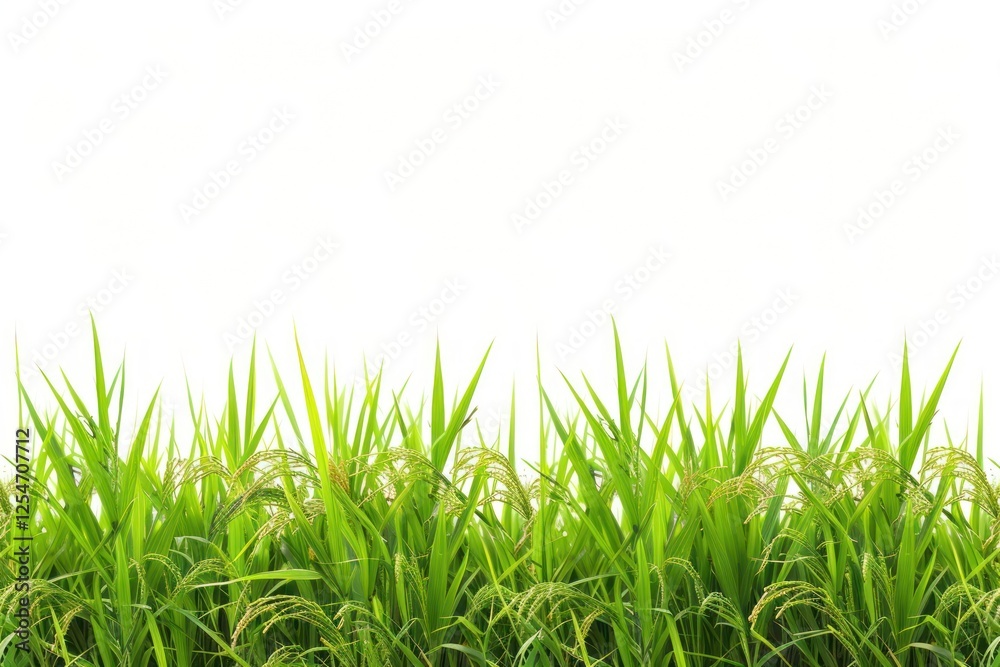 Rice field nature backgrounds landscape. Rice field nature backgrounds landscape.