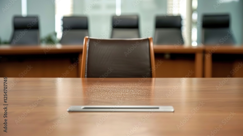 Empty office desk with vacant chairs and monitors, symbolizing layoffs and workplace downsizing. Concept of job loss, corporate restructuring, and economic uncertainty in modern business environment. Empty office desk with vacant chairs and monitors, symbolizing layoffs and workplace downsizing. Concept of job loss, corporate restructuring, and economic uncertainty in modern business environment.
