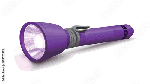 Purple LED Flashlight