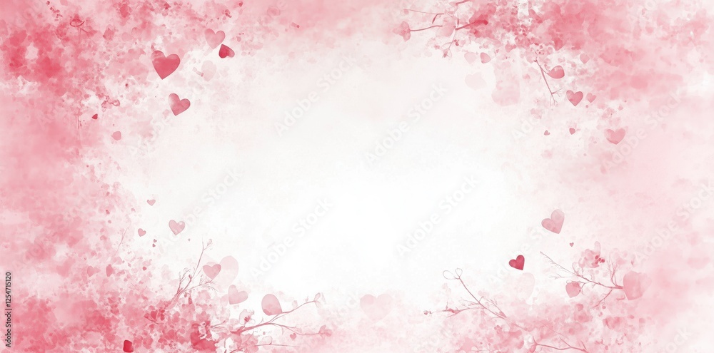 heart shape frame background with copy space for card post message wallpaper