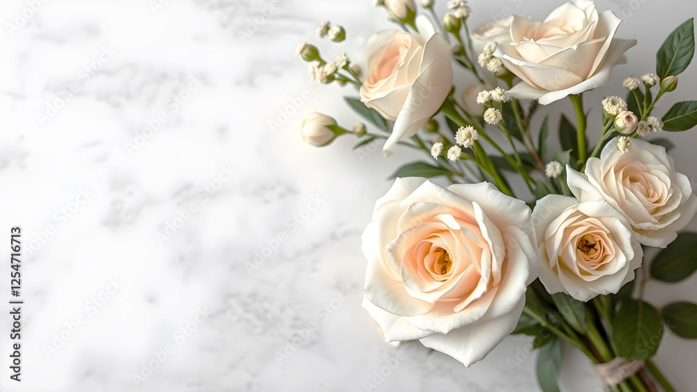 Delicate flowers on background with copyspace. Spring greeting card template Delicate flowers on background with copyspace. Spring greeting card template