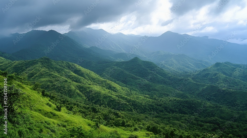 Remote mountain ranges with vast, untouched landscapes Remote mountain ranges with vast, untouched landscapes