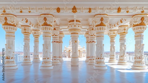 Exquisite Indian Architecture: A Stunning Background for Your Designs photo