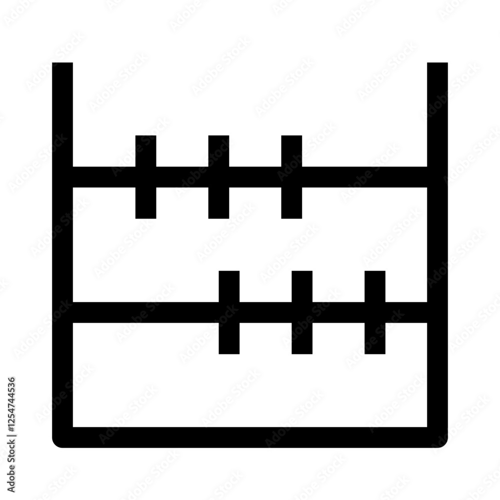 Obraz premium education thin icon