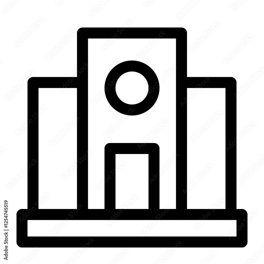 education thin icon