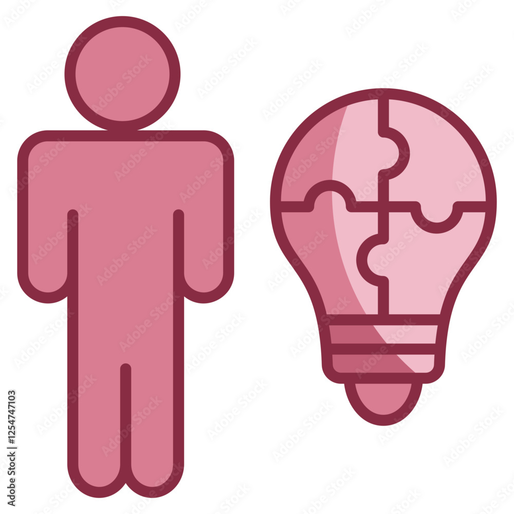 Problem Solving Icon Element For Design Problem Solving Icon Element For Design