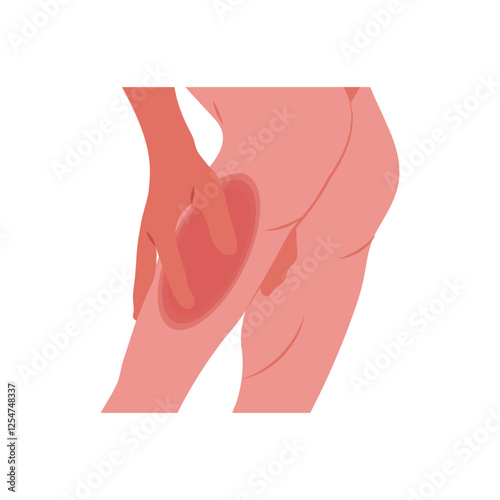 Restless Leg Syndrome, Cardiovascular Disease Illustration Icon