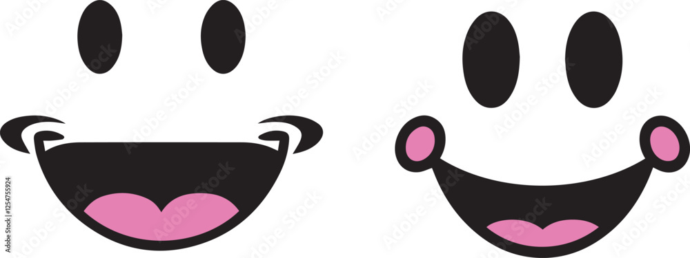 International Happiness Day smile face Vector Design International Happiness Day smile face Vector Design