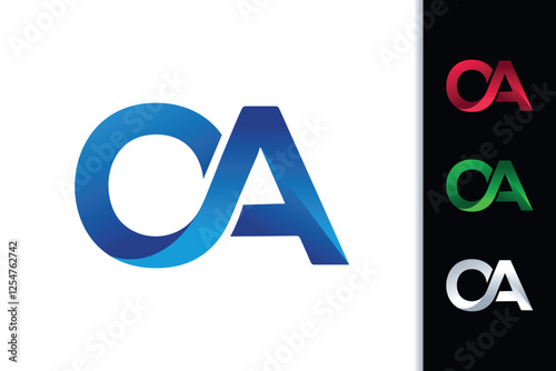 OA latter logo oa logo icon