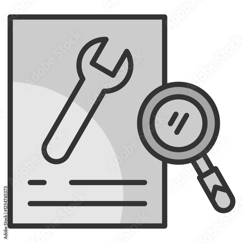 Quality Control  Icon Element For Design