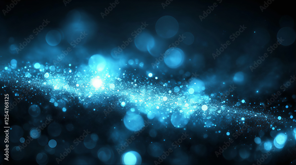 Blue glowing light trail effect isolated on black background. Diagonal stripes blue neon banner Abstract glowing circular blur lens light flare and spark Blue glowing light trail effect isolated on black background. Diagonal stripes blue neon banner Abstract glowing circular blur lens light flare and spark