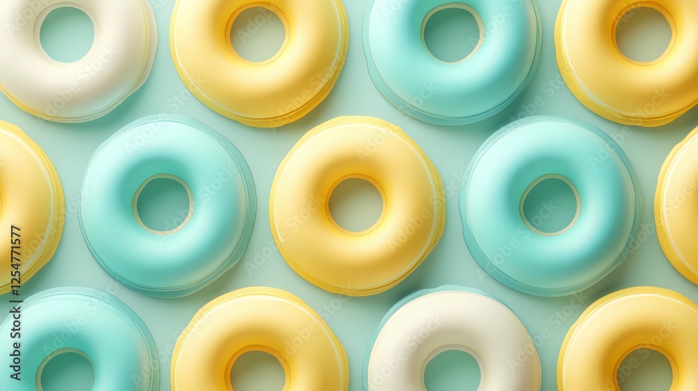 Illustrated donut with vibrant icing and toppings, ideal for culinary designs, menu graphics, and bakery-related artwork, in a comic book style Illustrated donut with vibrant icing and toppings, ideal for culinary designs, menu graphics, and bakery-related artwork, in a comic book style