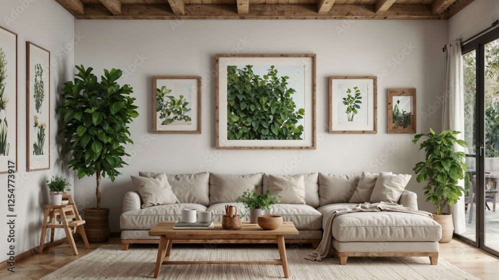 Fototapeta premium modern living room