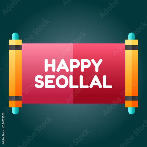Traditional Seollal characters bring festive cheer.