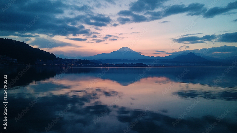 Fototapeta premium 幻想的な夕焼け
