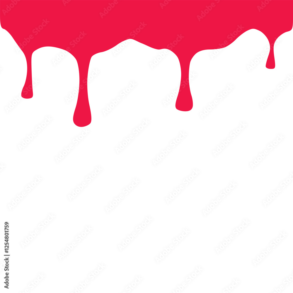 pink fluid background. Seamless pattern of melted strawberry pink. Banner seamless pattern. Vector illustration pink fluid background. Seamless pattern of melted strawberry pink. Banner seamless pattern. Vector illustration