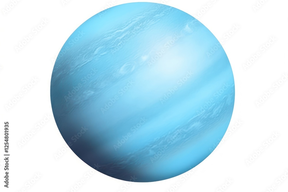Neptune planet space white background. Neptune planet space white background.