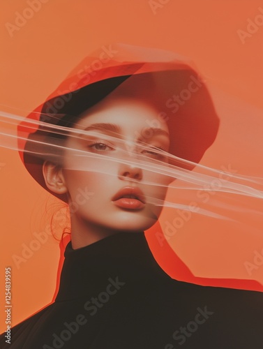 panning_shot_of_a_mysterious_female, generated ai