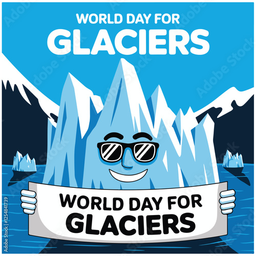 World Day for Glaciers flyer poster image 17.eps