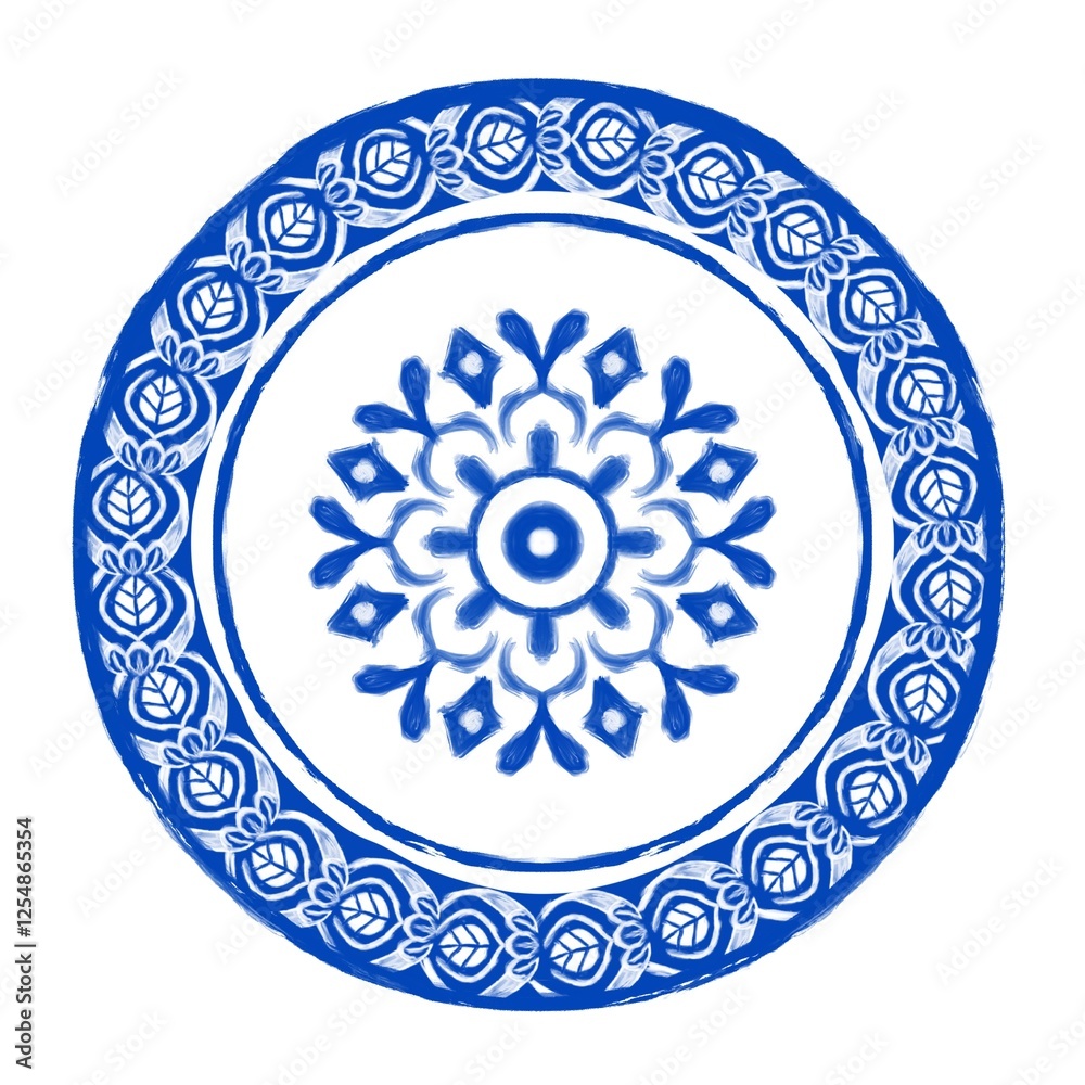 Hand drawn floral design round leaves frame with textured line. botanical, natural theme. for decoration, wallpaper, background, home decor, ceramic, fabric, tile. flower style. Hand drawn floral design round leaves frame with textured line. botanical, natural theme. for decoration, wallpaper, background, home decor, ceramic, fabric, tile. flower style.
