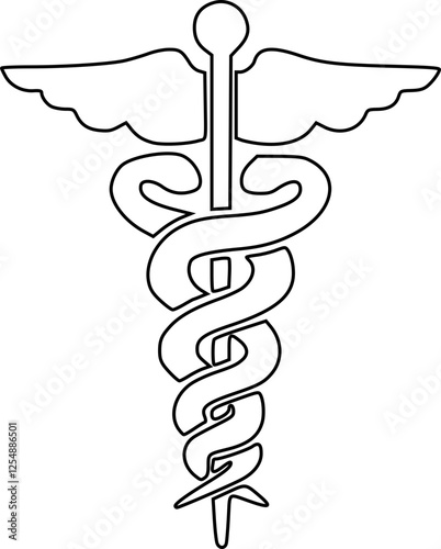 caduceus medical symbol