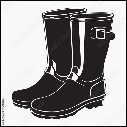 Rain Boots silhouette