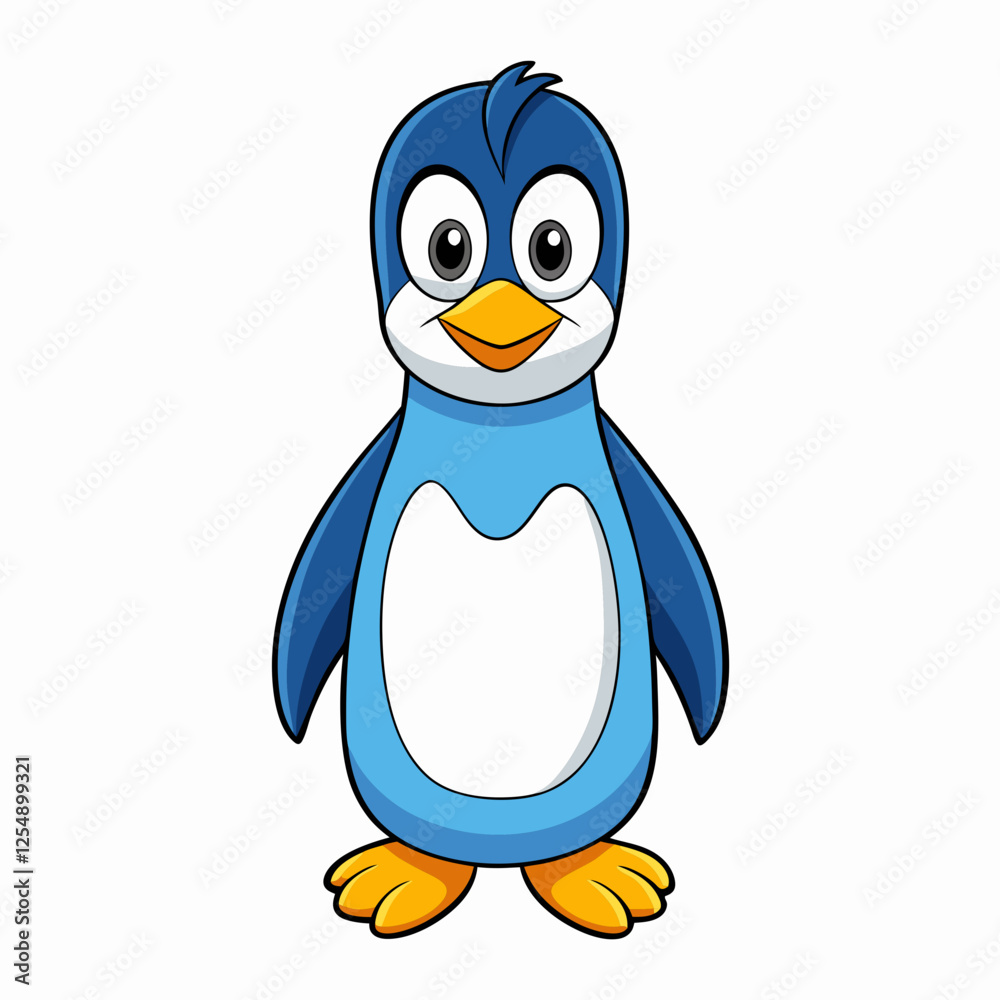 Obraz premium penguin isolated on white