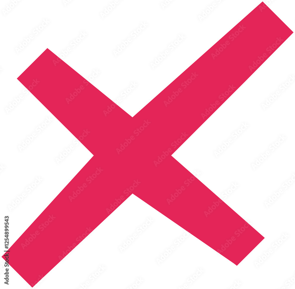 Cross Sign X icon