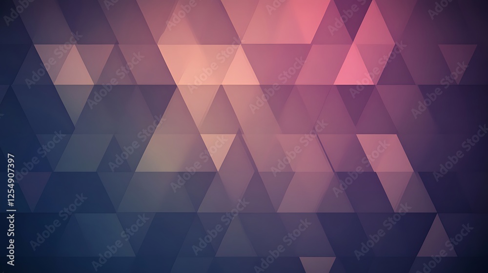 Obraz premium Abstract Geometric Triangle Pattern Design