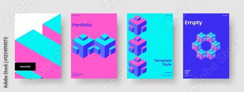 Isolated Brochure Template. Geometric Book Cover Design. Modern Poster Layout. Flyer. Background. Business Presentation. Report. Banner. Magazine. Handbill. Catalog. Journal. Newsletter