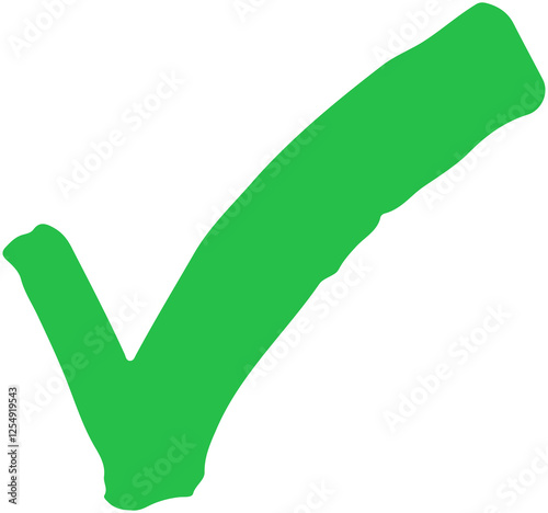 Isolated tick icon
