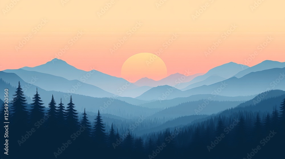 Obraz premium Simple rectangular background design in Illustrator. 